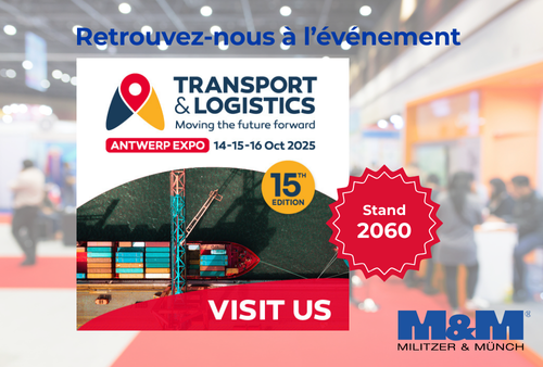 Nous serons présents au salon Transport & Logistics à Anvers !