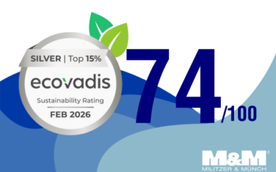 EcoVadis : M&M France récompensée pour sa démarche RSE dans le transport